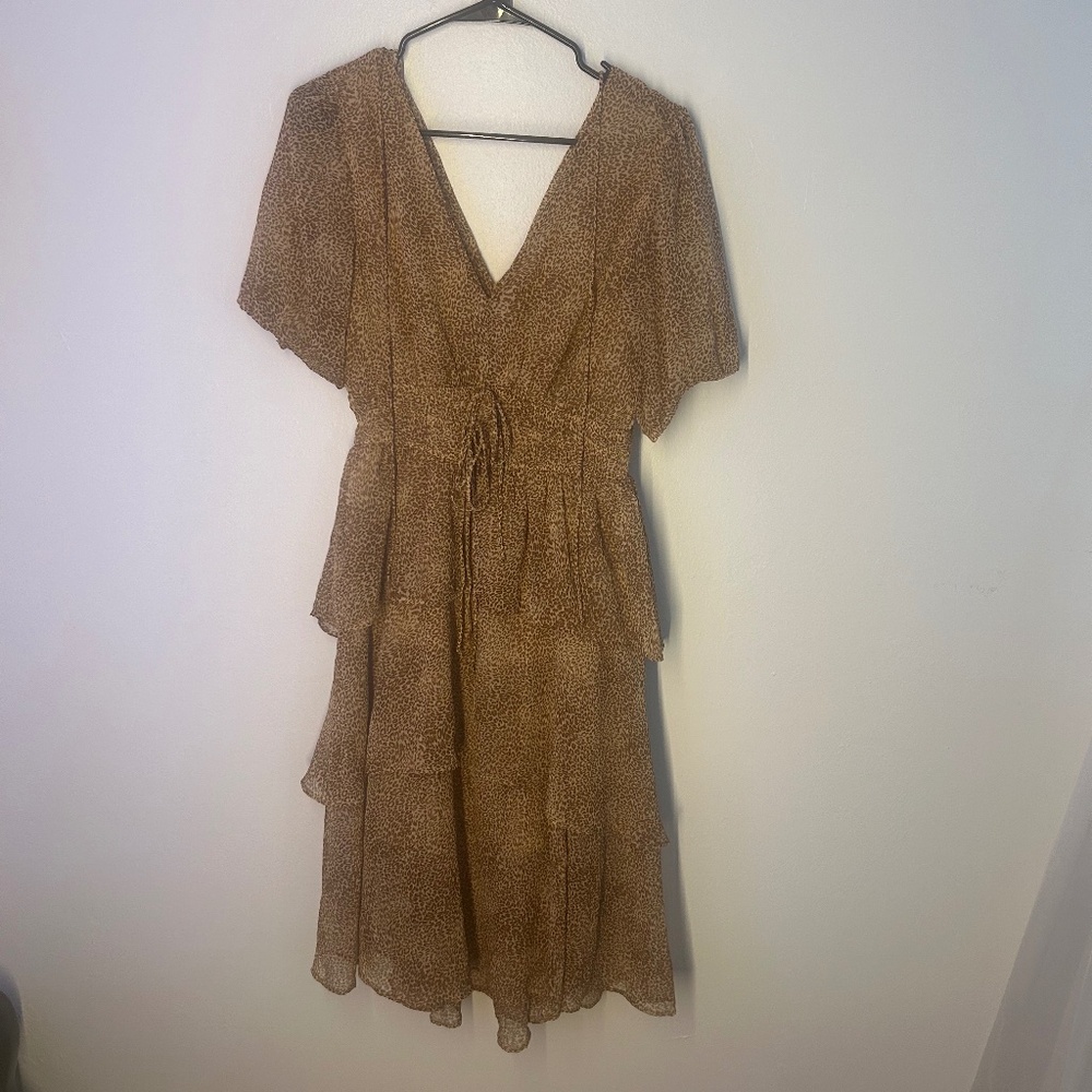 Leopard Print Maxi Dress from Jessica Simpson